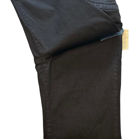 Democracy Ab Solution Jeans Womens Size 10 Black Pull On Glider Ankle Length NWT - Picture 8 of 13